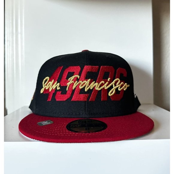 San Francisco 49ers New Era 2022 NFL Draft On-Stage 59FIFTY Size 8 Cap Fitted - Picture 1 of 7